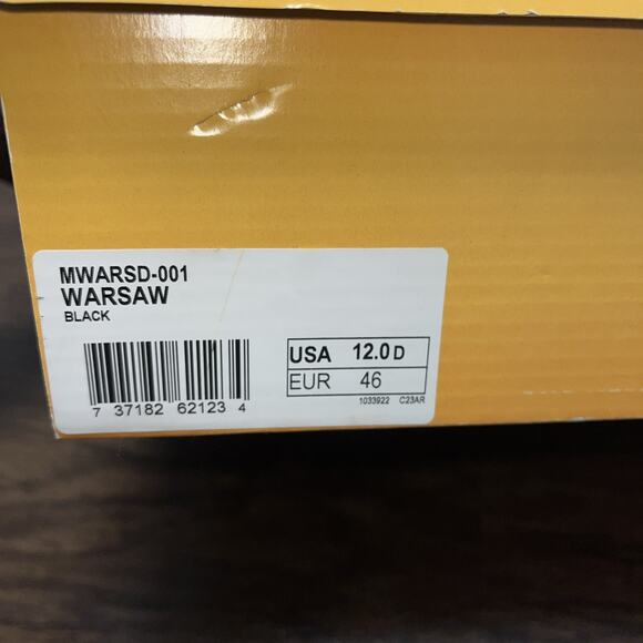 Lugz Warsaw 6 Inch Slip Resistant Soft Toe Work Boot Mens Black MWARSD Size 12 main image 6